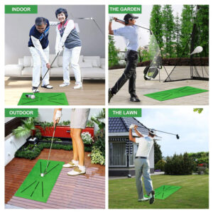 Golf Training Mat for Swing Detection