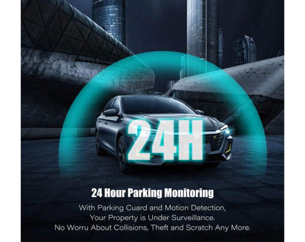 3 Lens Car DVR Camera