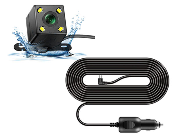 3 Lens Car DVR Camera