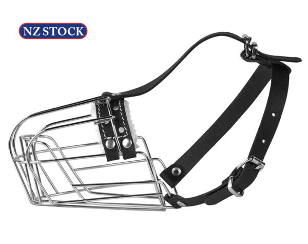 Adjustable Dog Muzzle Wire Basket