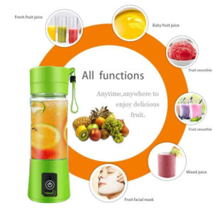 PORTABLE BLENDER 6 BLADES - LIGHT GREEN
