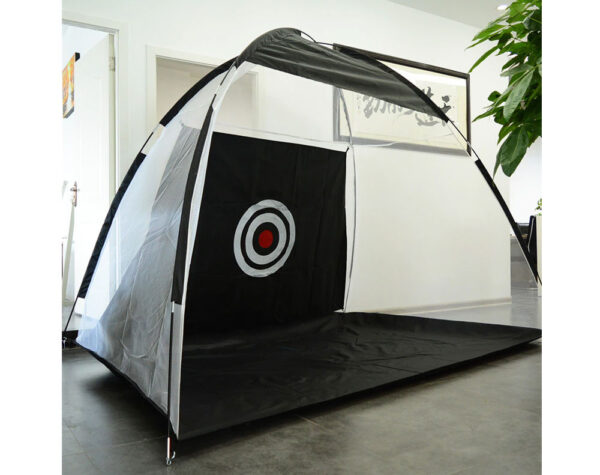 GOLF PRACTICE NET 2M - BLACK