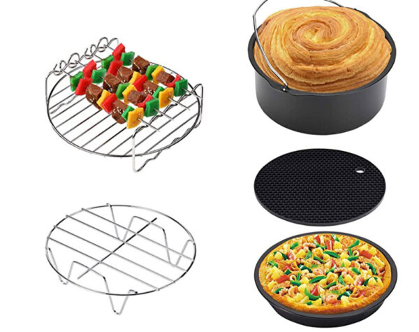 12PCS 8" AIR FRYER ACCESSORIES