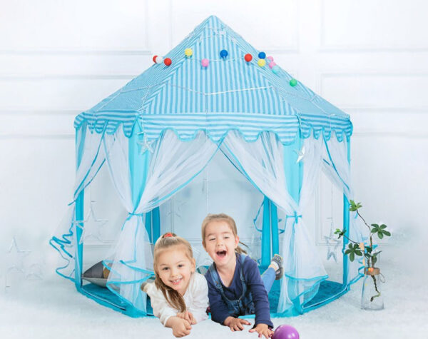 Kids Tent Blue 135*130cm