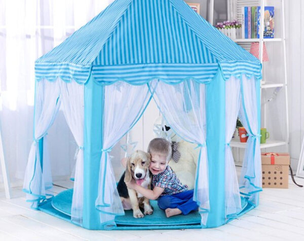 Kids Tent Blue 135*130cm