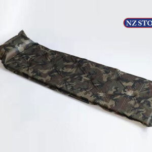 Self Inflating Camping Mattress with Pillow - Camo