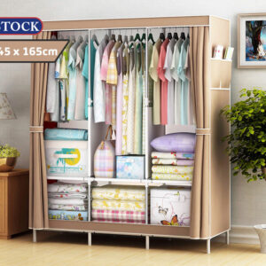 Clothes Wardrobe (Brown) 125*45*165