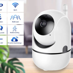 WIRELESS SECURITY CAMERA 1080P WHITE