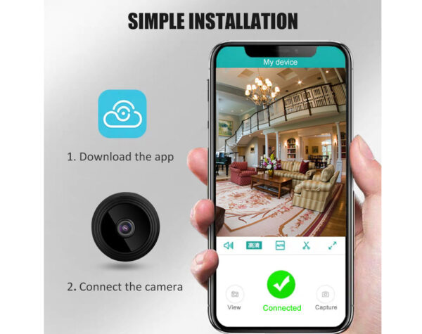 WIFI 1080P NETWORK MONITOR SECURITY CAM