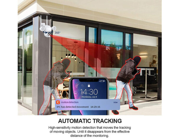 WIFI SECURITY CAMERA WITH TUYA APP