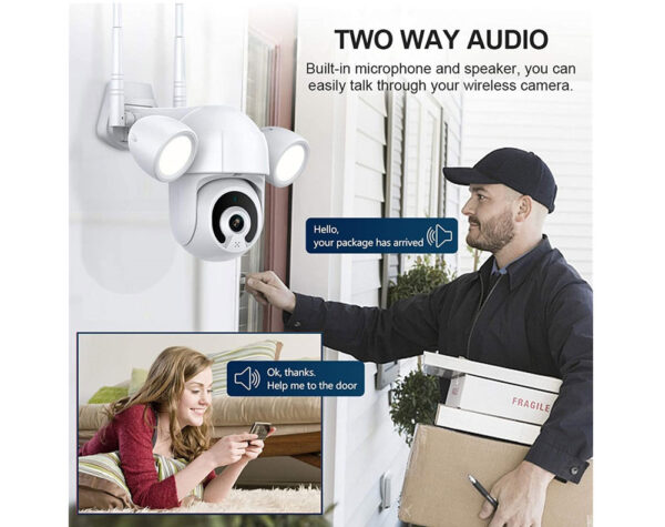 WIFI SECURITY CAMERA WITH TUYA APP