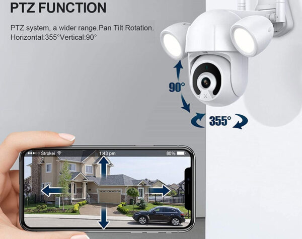 WIFI SECURITY CAMERA WITH TUYA APP