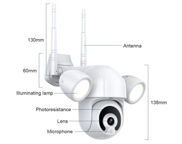WIFI SECURITY CAMERA WITH TUYA APP
