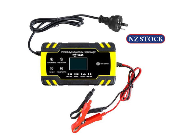 CAR BATTERY CHARGER 12/24V
