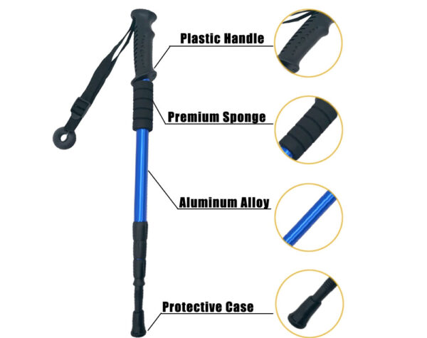 TREKKING POLES 2 PCS - Blue
