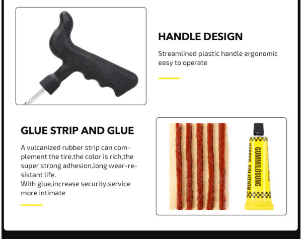8PCS Tyre Repair Kit