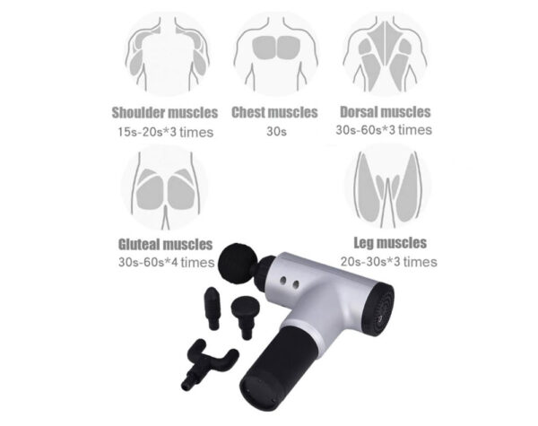 MASSAGE GUN - SILVER