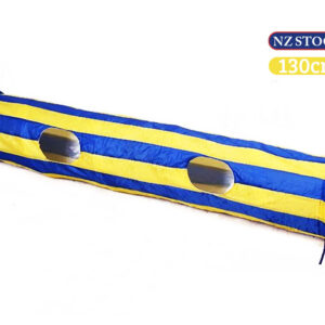 Pet Cat Tunnel Blue/Yellow