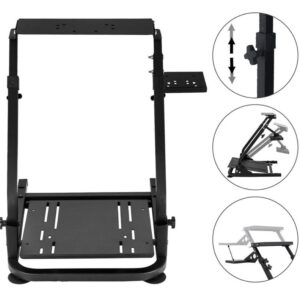 Adjustable Gaming Simulator Wheel Stand