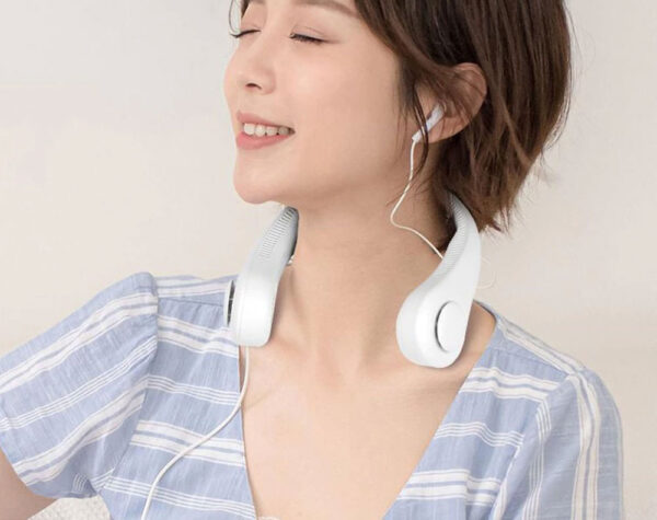 2 In 1 Portable Hanging Neck Fan