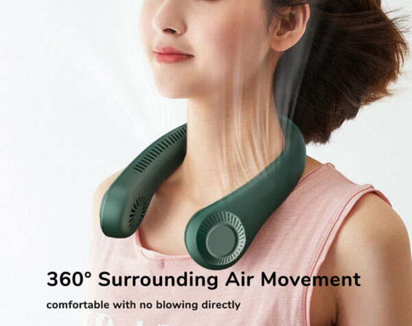 2 In 1 Portable Hanging Neck Fan
