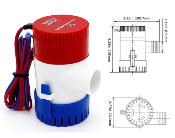 Diaphragm Pump 750GPH