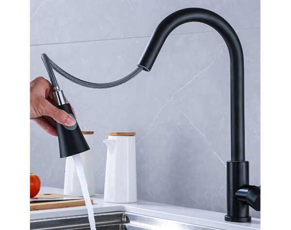 Kitchen Faucet Mixer Tap Matt Black
