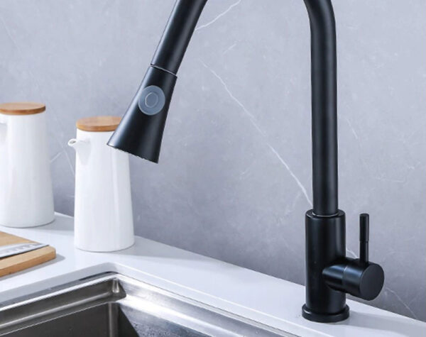 Kitchen Faucet Mixer Tap Matt Black