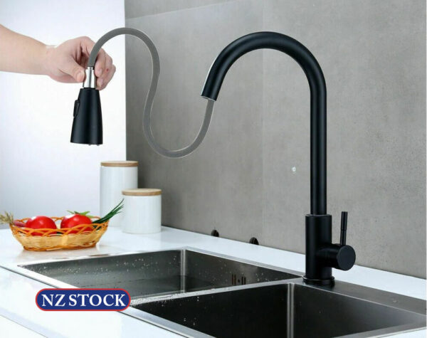 Kitchen Faucet Mixer Tap Matt Black