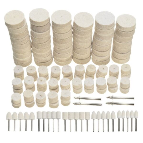 129pcs Wheel Buffing Pads
