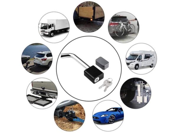 Anti-theft Trailer Hitch Lock