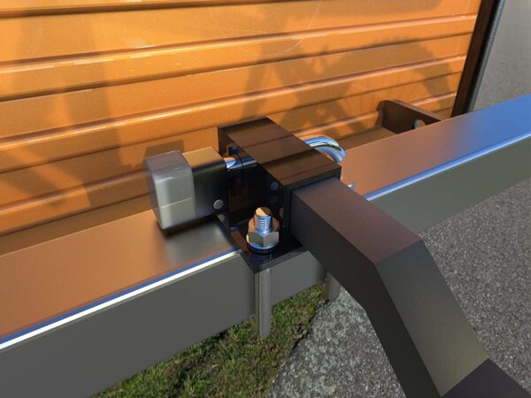 Anti-theft Trailer Hitch Lock