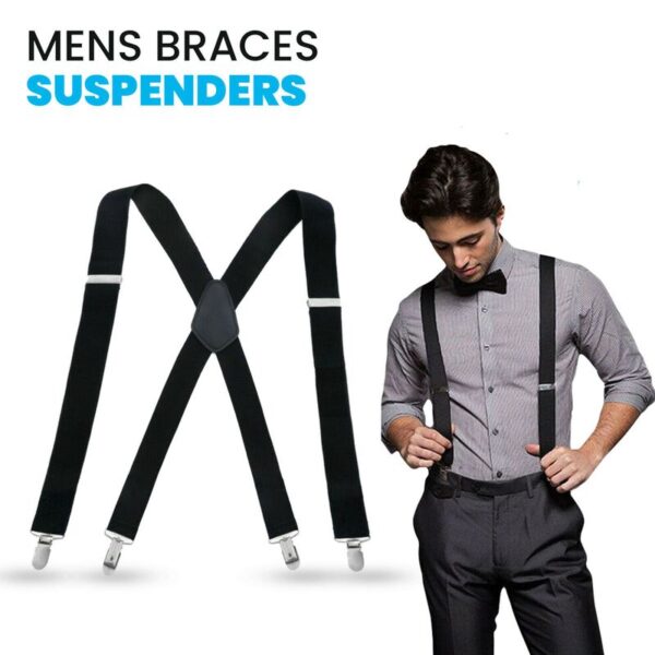 Braces Suspenders X Back Heavy Duty