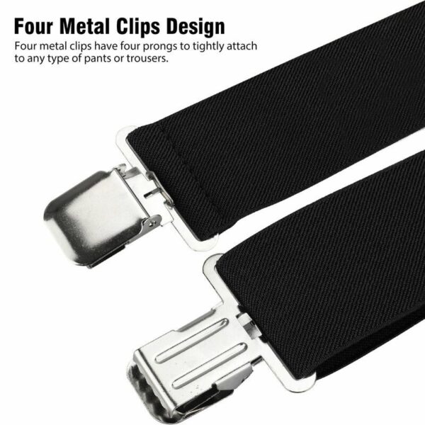 Braces Suspenders X Back Heavy Duty