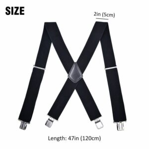 Braces Suspenders X Back Heavy Duty