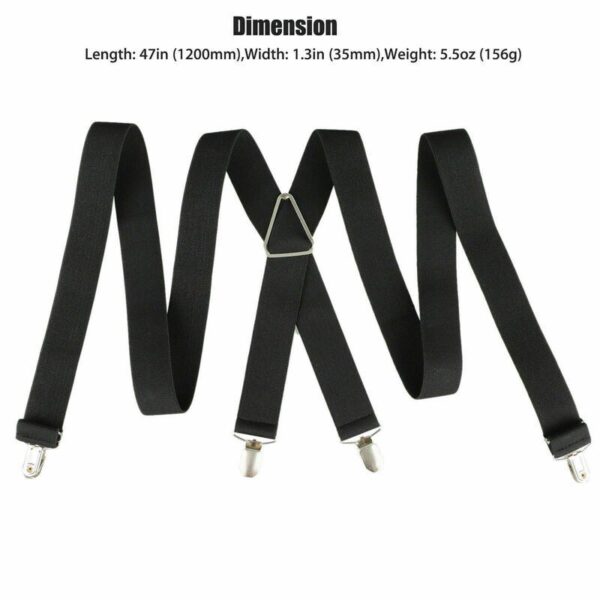 Braces Suspenders X Back Heavy Duty