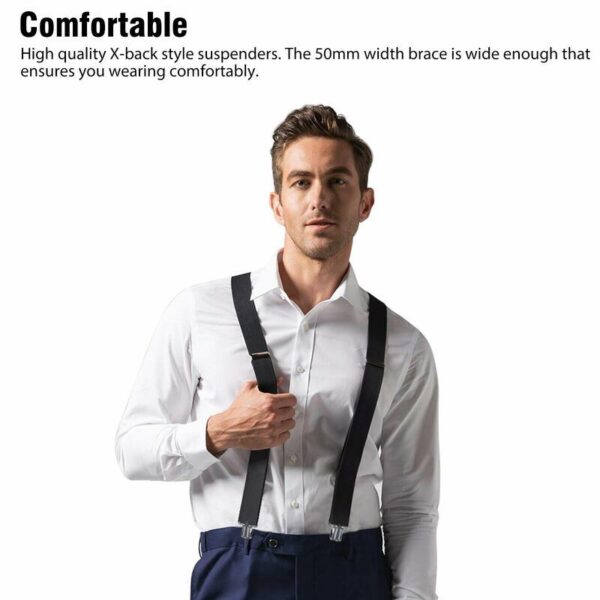 Braces Suspenders X Back Heavy Duty
