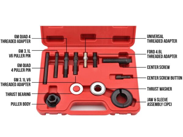 Power Steering Pulley Tool Set