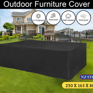 Furniture Cover Black 230 X 165 X 80cm