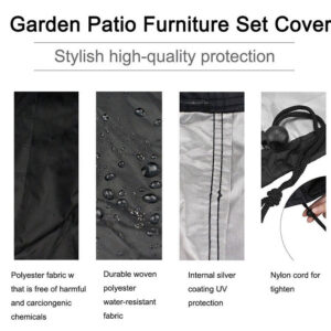 Furniture Cover Black - 213 X 132 X 74cm