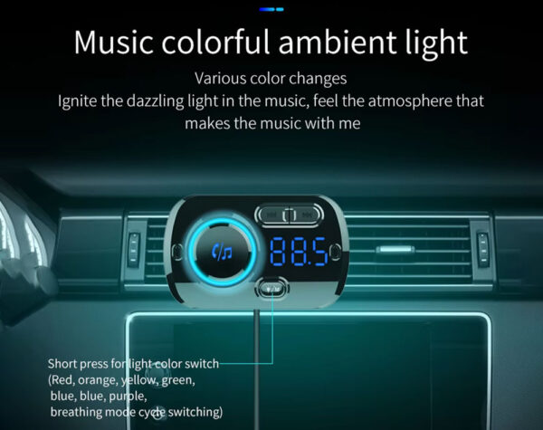 Car Bluetooth FM transmitter