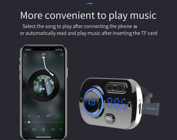 Car Bluetooth FM transmitter