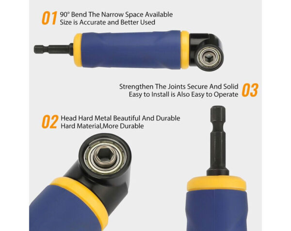 Drill Adapter Socket Bit Holder - Blue