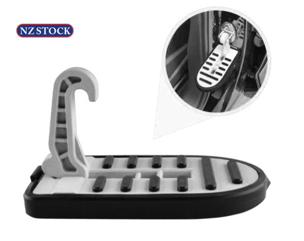 Foldable Car Door Step - Slver