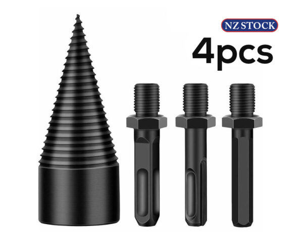 Log Firewood Wood Splitter Drill Bits
