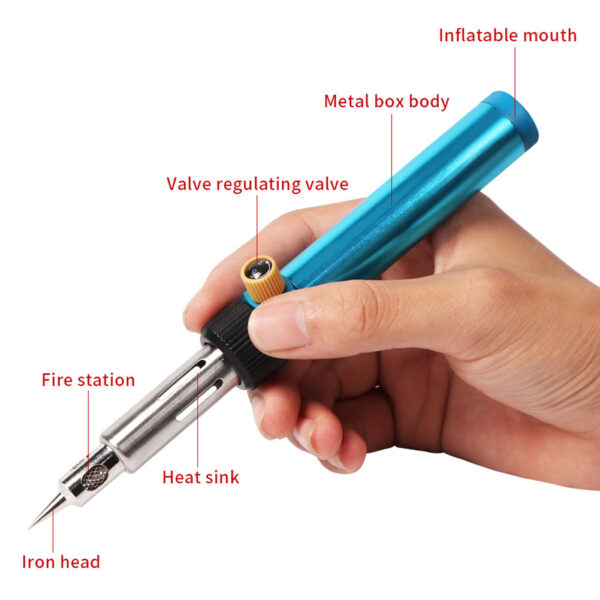 Butane Soldering Iron & Torch Set