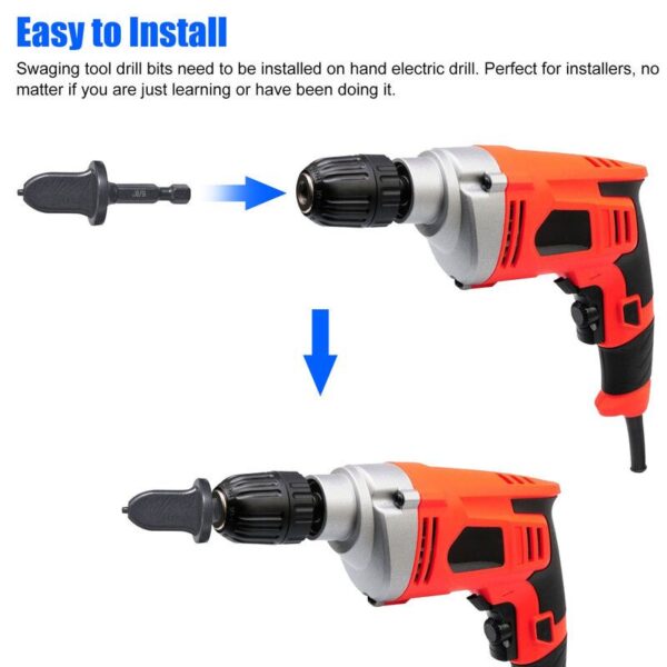 5PCS Tube Expander Tools Drill Bits