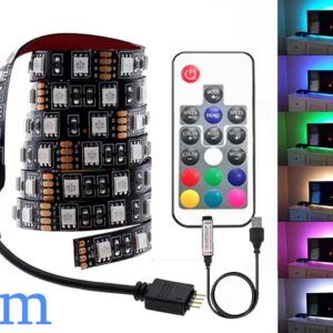DC5V USB LED Strip 5050 RGB Light 2M