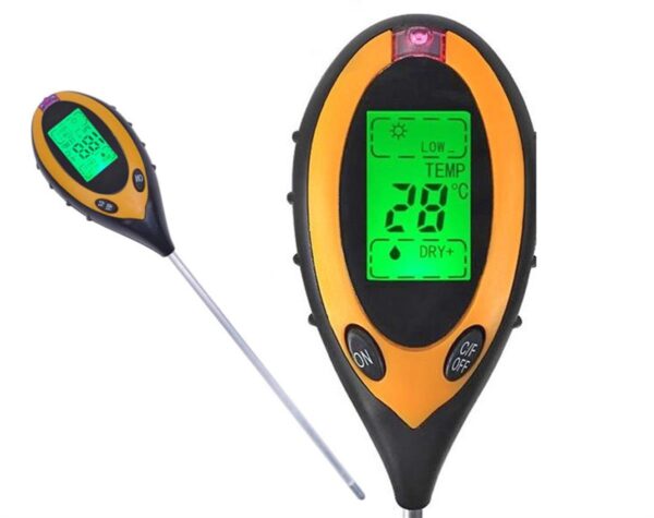 4 in 1 Soil PH Thermometer Tester