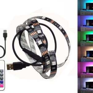 DC5V USB LED Strip 5050 RGB Light 1M